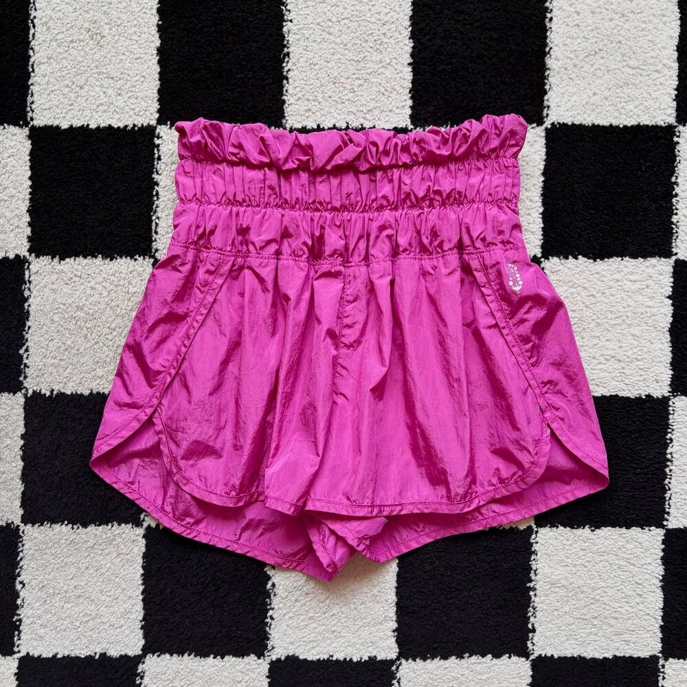 Free People Movement Way Home Shorts Pink XS